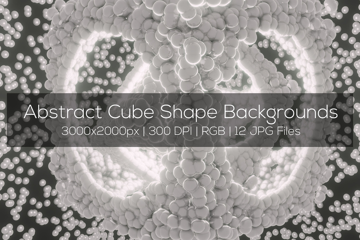 Abstract Cube Shape Backgrounds in Textures - product preview 8