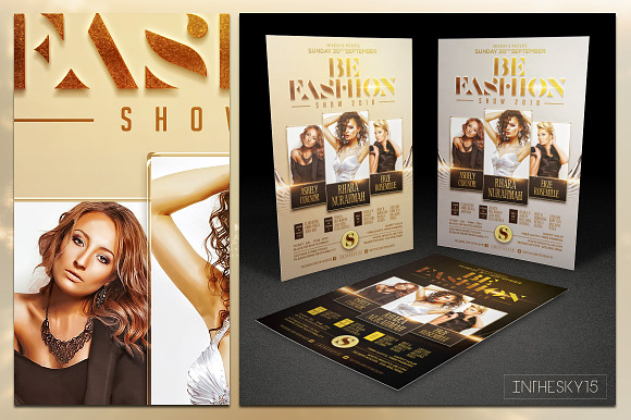 Be Fashion Flyer Template in Flyer Templates - product preview 1