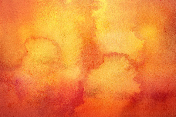 Autumn Watercolor Backgrounds in Textures - product preview 6