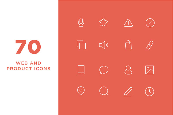 Minimal Web and Product Icons