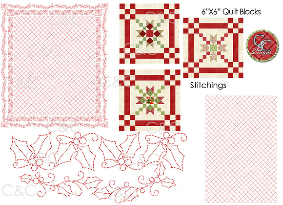 24 Plus Christmas Patterns Papers in Objects - product preview 5