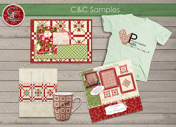 24 Plus Christmas Patterns Papers in Objects - product preview 6