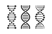 DNA Icons Set