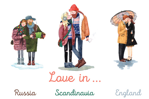 Love around the world in Illustrations - product preview 4