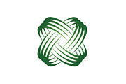 Vitality Conceptual Icon Logo Series