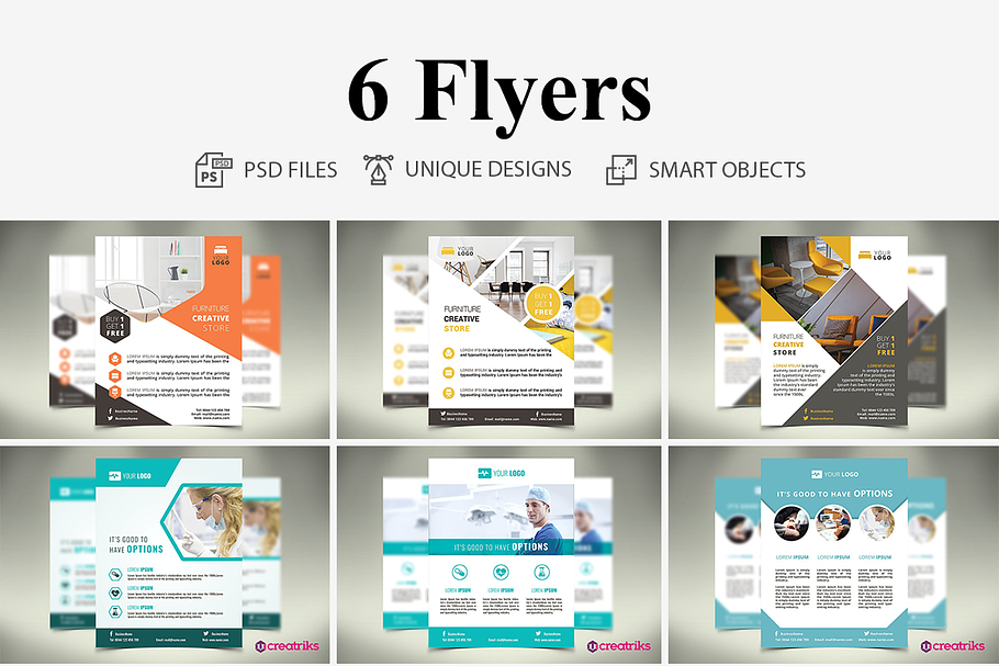 6 Business Flyers