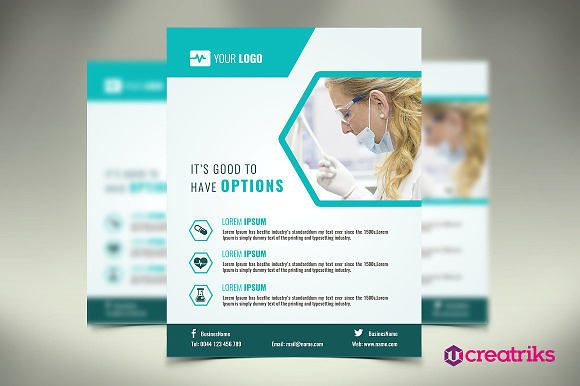 6 Business Flyers in Flyer Templates - product preview 3