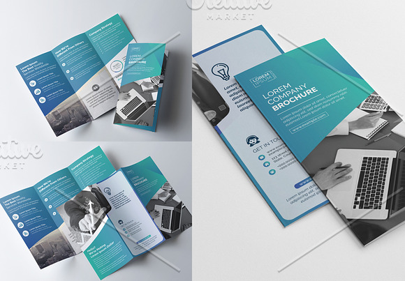 Tri Fold Brochure in Brochure Templates - product preview 4