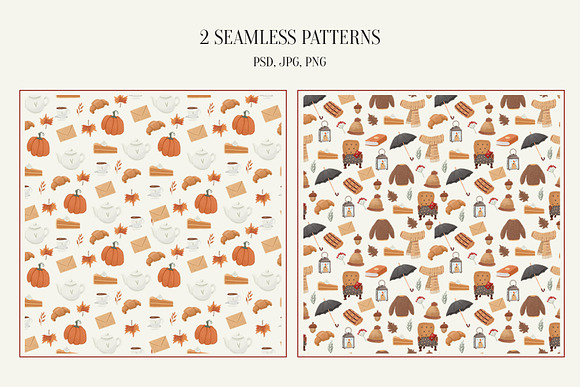 Fall clipart in Illustrations - product preview 1
