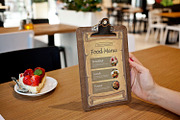 Restaurant Food Menu Flyer -V856