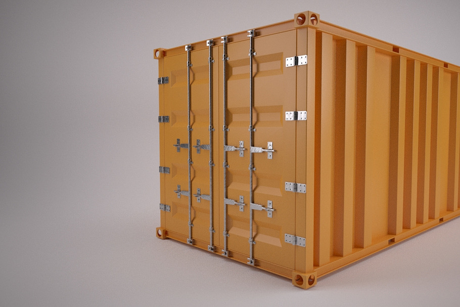 Freight Container in Objects - product preview 8
