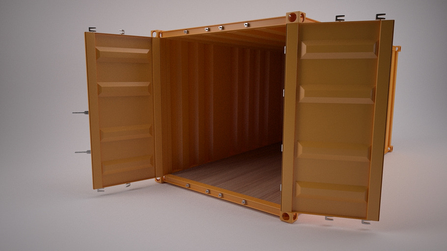 Freight Container in Objects - product preview 1
