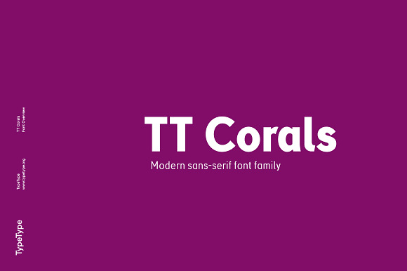 TT Corals in Sans-Serif Fonts - product preview 6