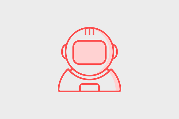 12 Astronaut Icons in Icons - product preview 1