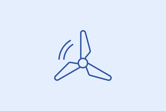 12 Windmill Icons in Icons - product preview 1