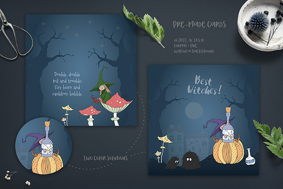 Cute Halloween Collection in Illustrations - product preview 7