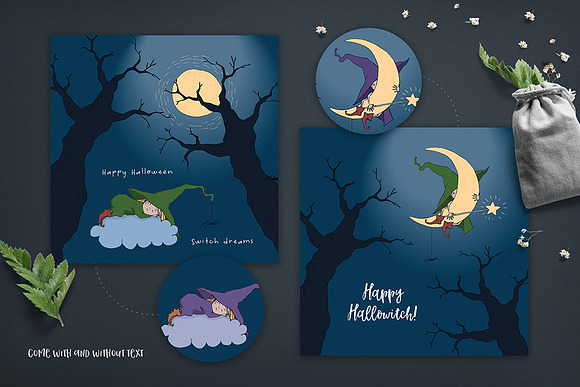 Cute Halloween Collection in Illustrations - product preview 8