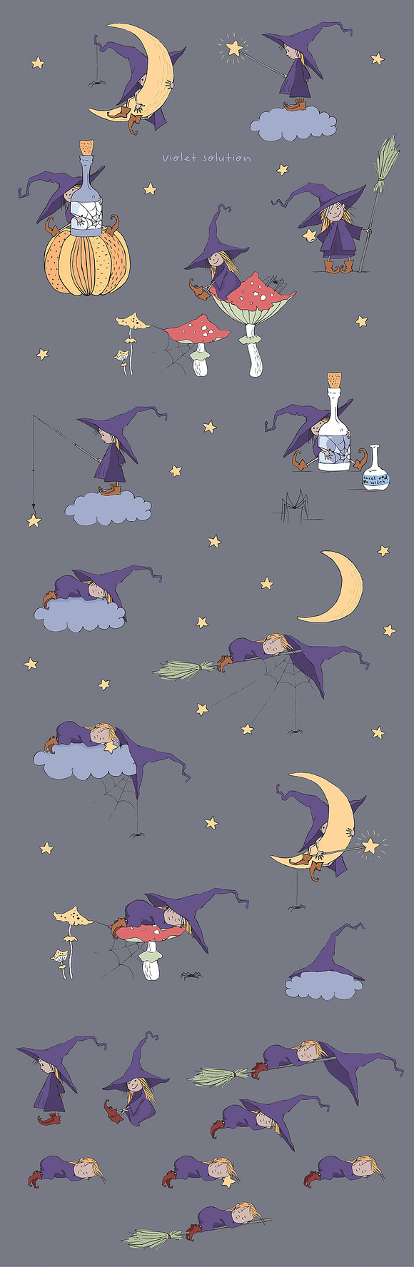 Cute Halloween Collection in Illustrations - product preview 11