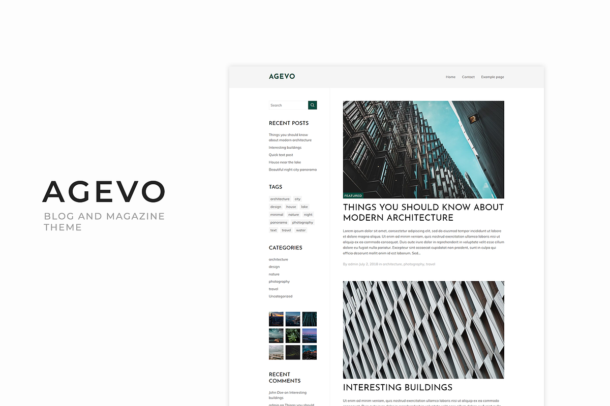 Agevo - Magazine Wordpress Theme in WordPress Magazine Themes - product preview 8