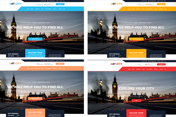 AT City – Joomla City Guide Theme in Joomla Themes - product preview 1