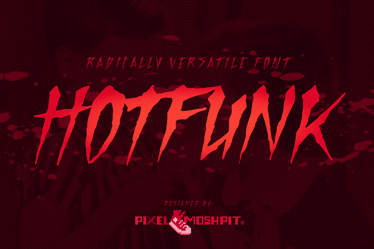Hotfunk in Display Fonts - product preview 8