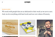 Citron - Portfolio WordPres Theme