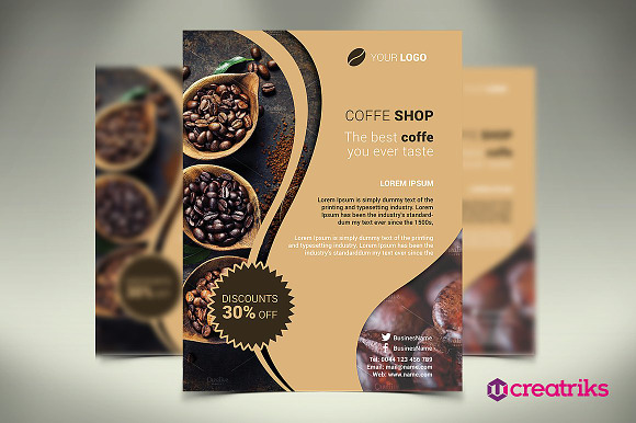 6 MultiPurpose Flyers in Flyer Templates - product preview 4