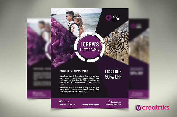 6 MultiPurpose Flyers in Flyer Templates - product preview 6