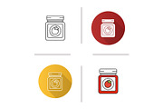 Tomato sauce jar icon