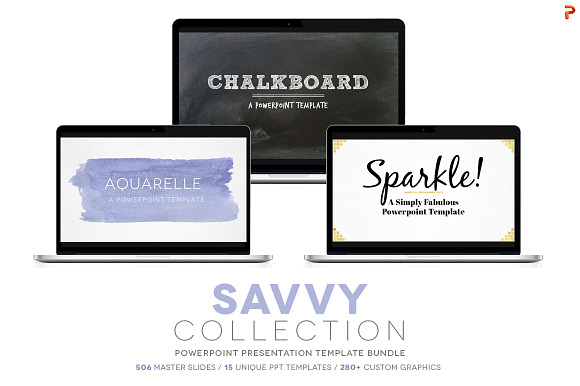 Savvy Collection PPT Bundle in PowerPoint Templates - product preview 4
