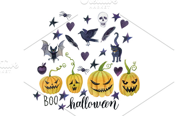 Halloween in Illustrations - product preview 2