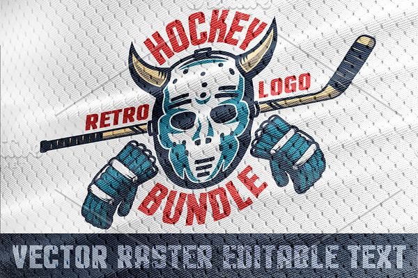 Hockey Emblem Retro Bundle