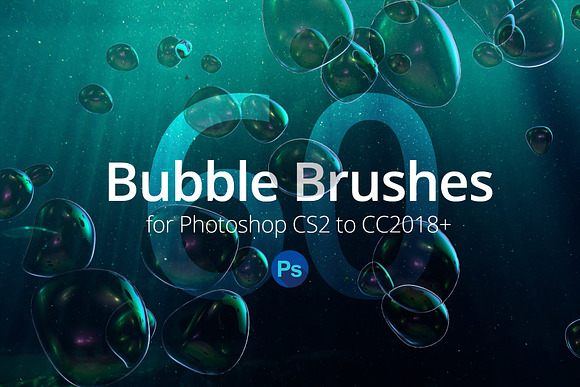 60 Bubble Brushes for Photoshop in Add-Ons - product preview 2