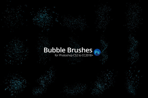 60 Bubble Brushes for Photoshop in Add-Ons - product preview 5