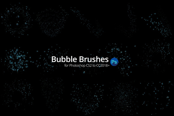 60 Bubble Brushes for Photoshop in Add-Ons - product preview 6