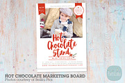 IC057 Hot Chocolate Marketing Board