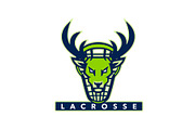 Buck Lacrosse Mascot