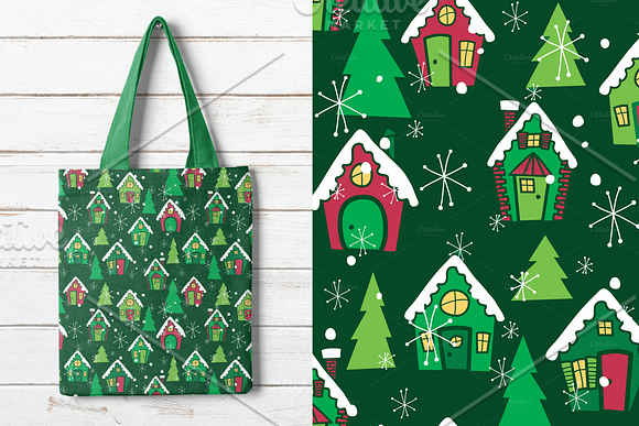 Vector christmas patterns set in Patterns - product preview 5