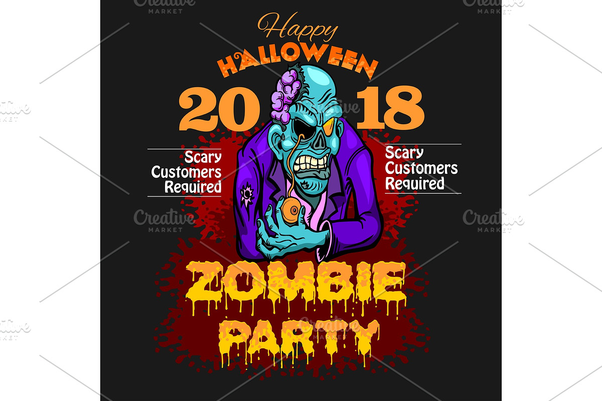 Halloween Party Design template in Objects - product preview 8