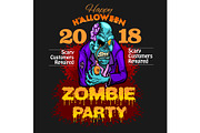 Halloween Party Design template