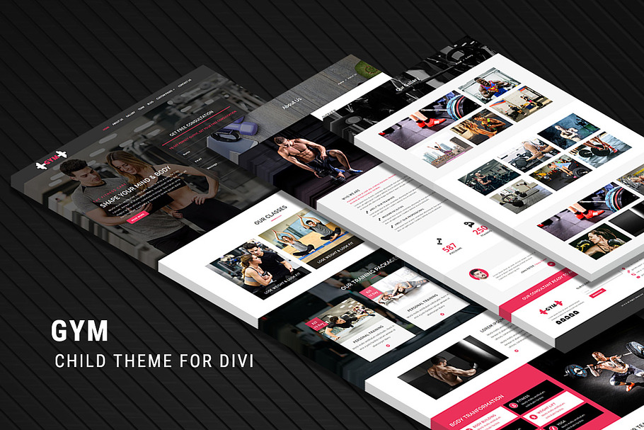 GYM - Child Theme for Divi in WordPress Business Themes - product preview 8