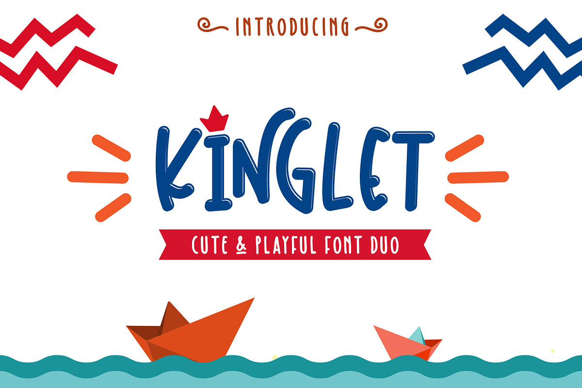 Kinglet - Cute Font Duo in Cute Fonts - product preview 8