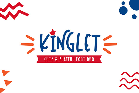 Kinglet - Cute Font Duo in Cute Fonts - product preview 11