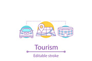 Tourism concept icon