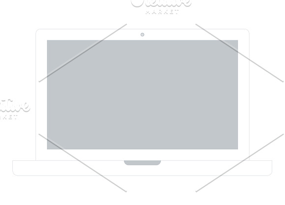 Apple Device Wireframe Mockups in Mobile & Web Mockups - product preview 3