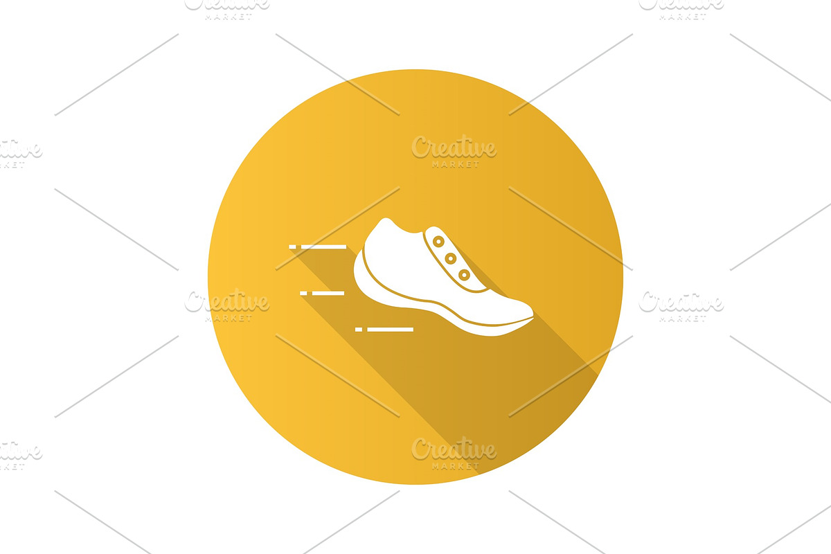 Flying sneaker icon in Icons - product preview 8