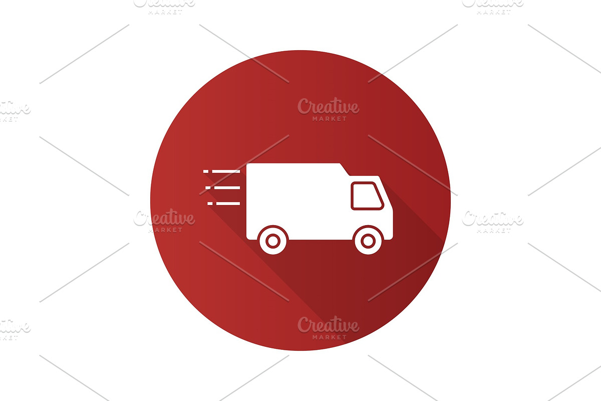 Delivery van icon in Icons - product preview 8