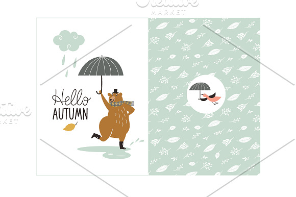 Hello Autumn in Illustrations - product preview 2