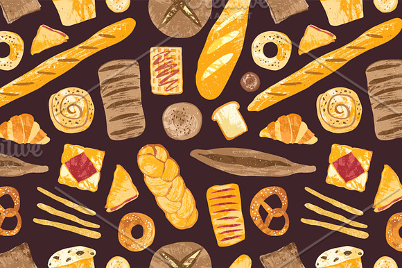 Bakery patterns in Patterns - product preview 2