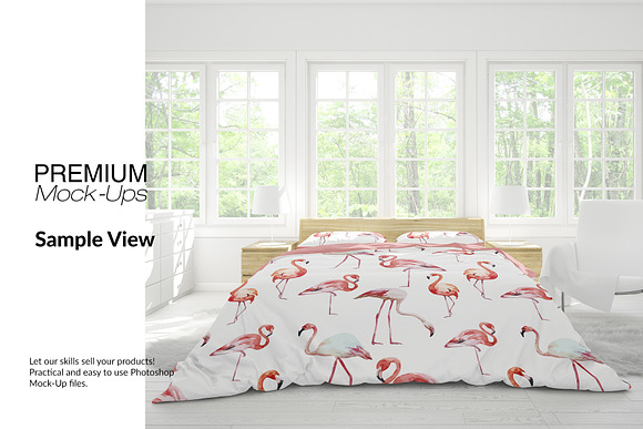 Bedding Mockup Set in Product Mockups - product preview 9